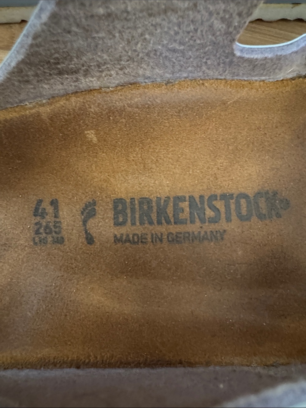 Birkenstock Two-Strap Patent Light Blue Women’s Sandals - Picture 6 of 9